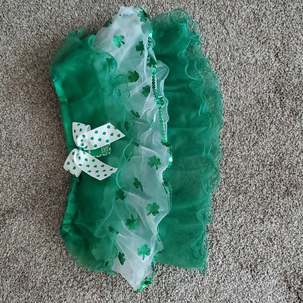 Claire's St. Patrick's Day Layered Skirt M/L